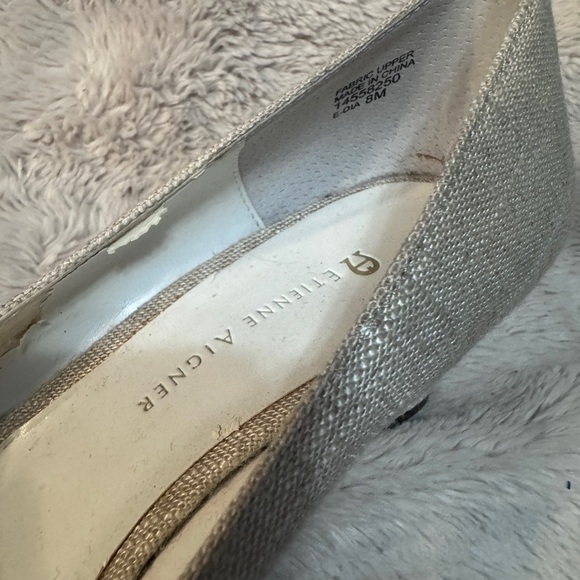 Etienne Aigner open toe wedges size 8 - Picture 3 of 4